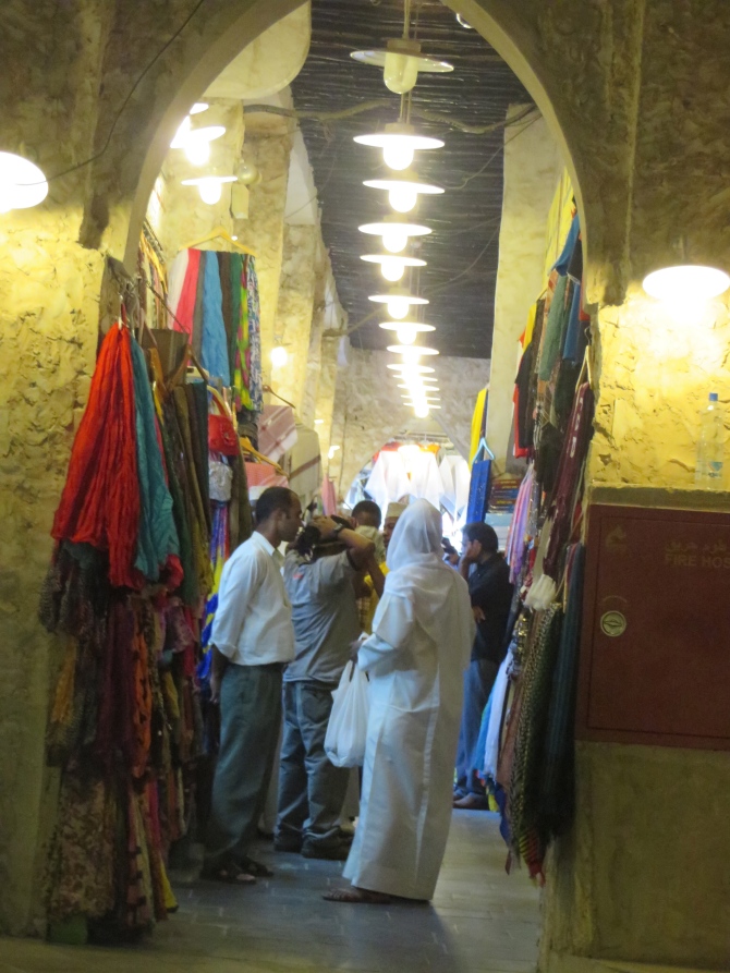 One of the souq's alleyways